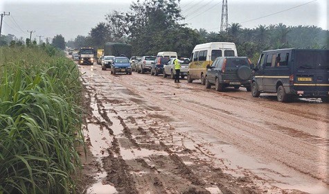  The Agona-Nkwanta stretch of the road